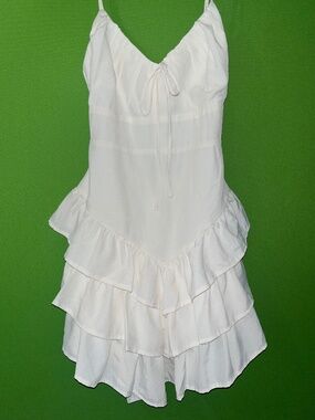 Cute Drop Waist Mini Dress